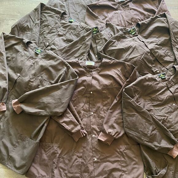 Natural Uniform Chocolate Lab Jackets - Picture 2 of 5